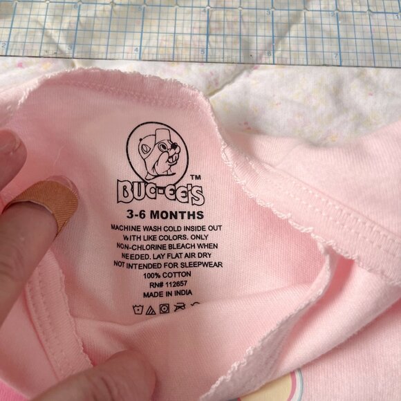Pink Dress and bodysuit for‎ baby from Buccees, 3-6 mo - Picture 3 of 4
